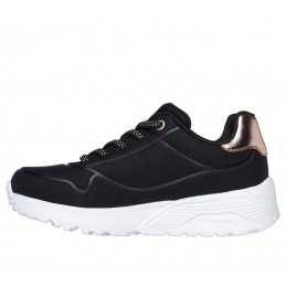 Buty młodzieżowe Skechers Uno Lite czarne - 310384L BLK