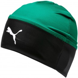 Czapka Puma Liga Beanie Senior zielono-czarna - 022355 04