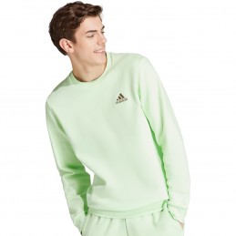 Bluza męska adidas Essentials Fleece zielona - IN0326