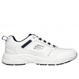 Buty męskie Skechers Oak Canyon-Redwick białe - 51896 WNV