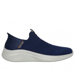 Buty męskie Skechers Ultra Flex 3.0 - Smooth Step granatowe -