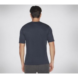 Koszulka męska Skechers GOKNIT Pique Short Sleeve Henley