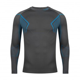 Bluza termoaktywna męska Alpinus Active Base Layer szara -