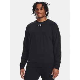 Bluza męska Under Armour Fleece Crew czarna - 1379755 001