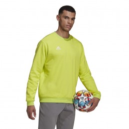 Bluza męska adidas Entrada 22 Sweat Top limonkowa - HC5049