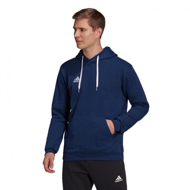 Bluza męska adidas Entrada 22 Hoody granatowa - H57513