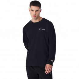 Koszulka męska Champion Crewneck Long Sleeve czarna - 220265