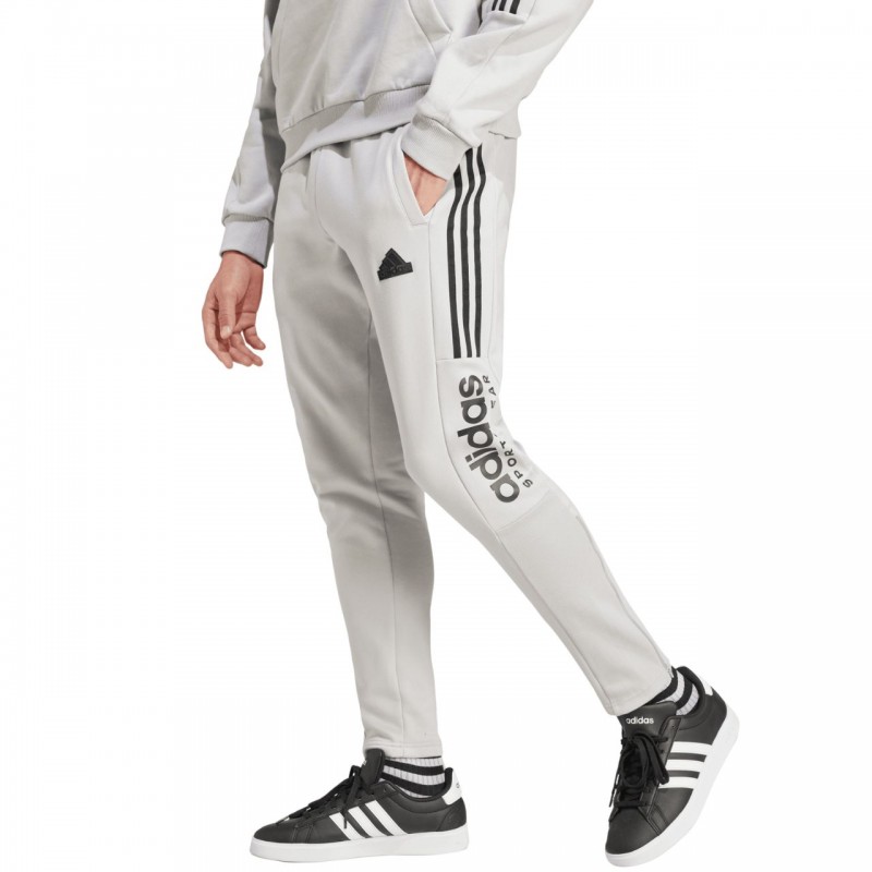 Spodnie męskie adidas House of Tiro Fleece szare - IW5944