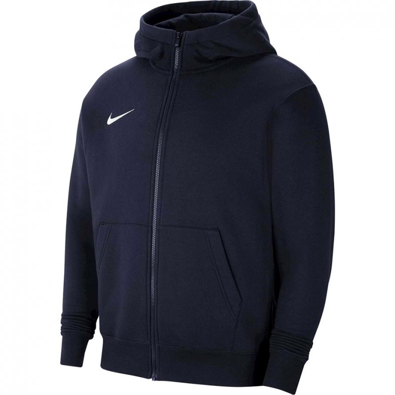 Bluza młodzieżowa Nike Park 20 Fleece Full-Zip Hoodie granatowa