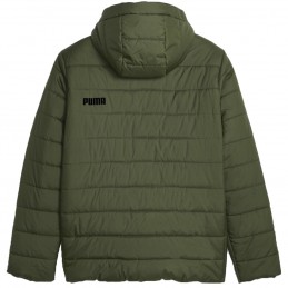 Kurtka męska Puma ESS Hooded Padded zielona - 848938 31