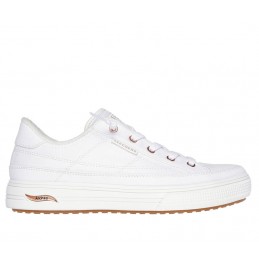 Buty damskie Skechers Arch Fit Arcade - Meet Ya There białe -