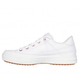 Buty damskie Skechers Arch Fit Arcade - Meet Ya There białe -