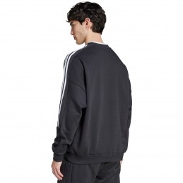 Bluza męska adidas House of Tiro Fleece czarno-biała - IW0172