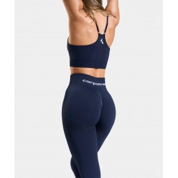 Legginsy damskie Carpatree bezszwowe Allure Midnight Blue