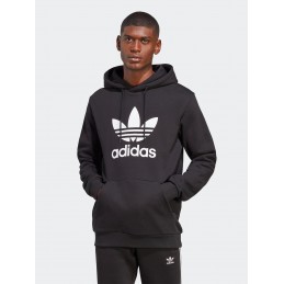 Bluza męska Adidas Trefoil Hoodie czarna - IA4883