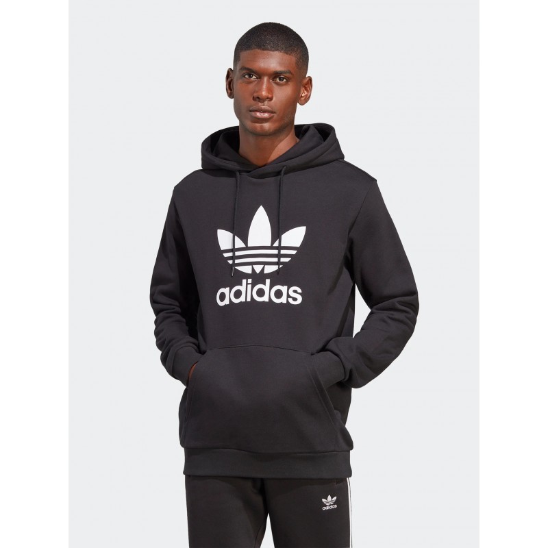 Bluza męska Adidas Trefoil Hoodie czarna - IA4883