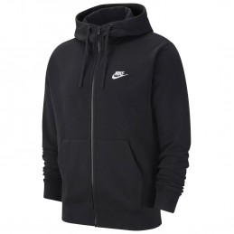 Bluza męska Nike Sportswear Club Hoodie czarna - BV2648 010