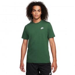 Koszulka męska Nike Sportswear Club Tee zielona - AR4997 323