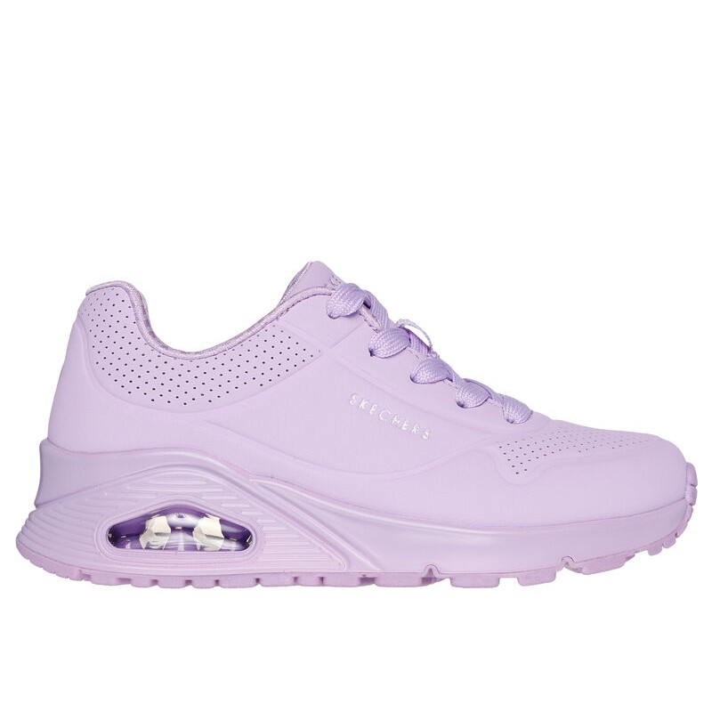 Buty młodzieżowe Skechers Uno Gen 1 fioletowe - 310525L LAV