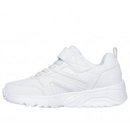 Buty młodzieżowe Skechers Uno Lite - Echo Surge białe - 403640L