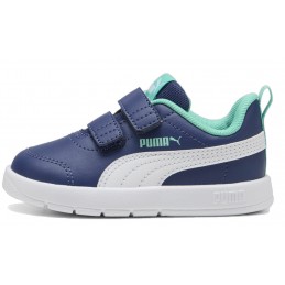 Buty dziecięce Puma Courtflex V3 V Inf niebieskie - 310252 10