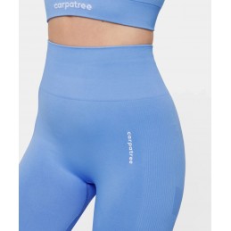 Legginsy damskie Carpatree bezszwowe Allure niebieskie -