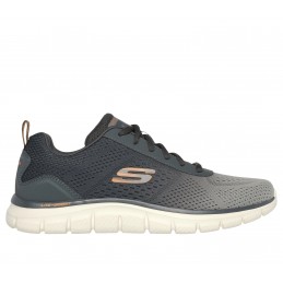 Buty męskie Skechers Track - Ripkent oliwkowe - 232399 OLV