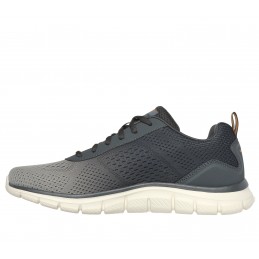 Buty męskie Skechers Track - Ripkent oliwkowe - 232399 OLV