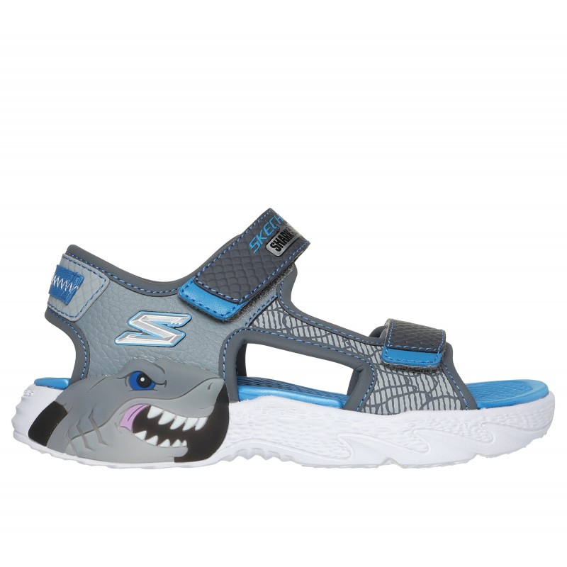 Sandały młodzieżowe Skechers S-Lights: Creature-Splash Sandały młodzieżowe Skechers S-Lights: Creature-Splash