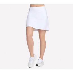 Spódnico-spodenki Skechers Go Walk Skort białe - W2SK21 WHT