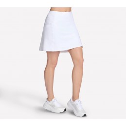 Spódnico-spodenki Skechers Go Walk Skort białe - W2SK21 WHT