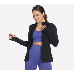 Bluza damska Skechers GO WALK Jacket czarna - JA132 BLK