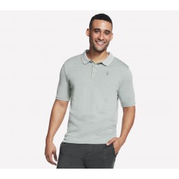 Koszulka męska Skechers Apparel Off Duty Polo Shirt zielona -
