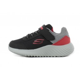 Buty dziecięce Skechers Bounder - Trekzic czarno/szare -