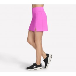 Spódnica Skechers GO FLEX RIB Skort neonowy różowy - SK21 NPLV