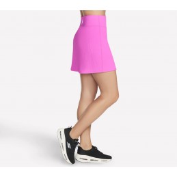 Spódnica Skechers GO FLEX RIB Skort neonowy różowy - SK21 NPLV