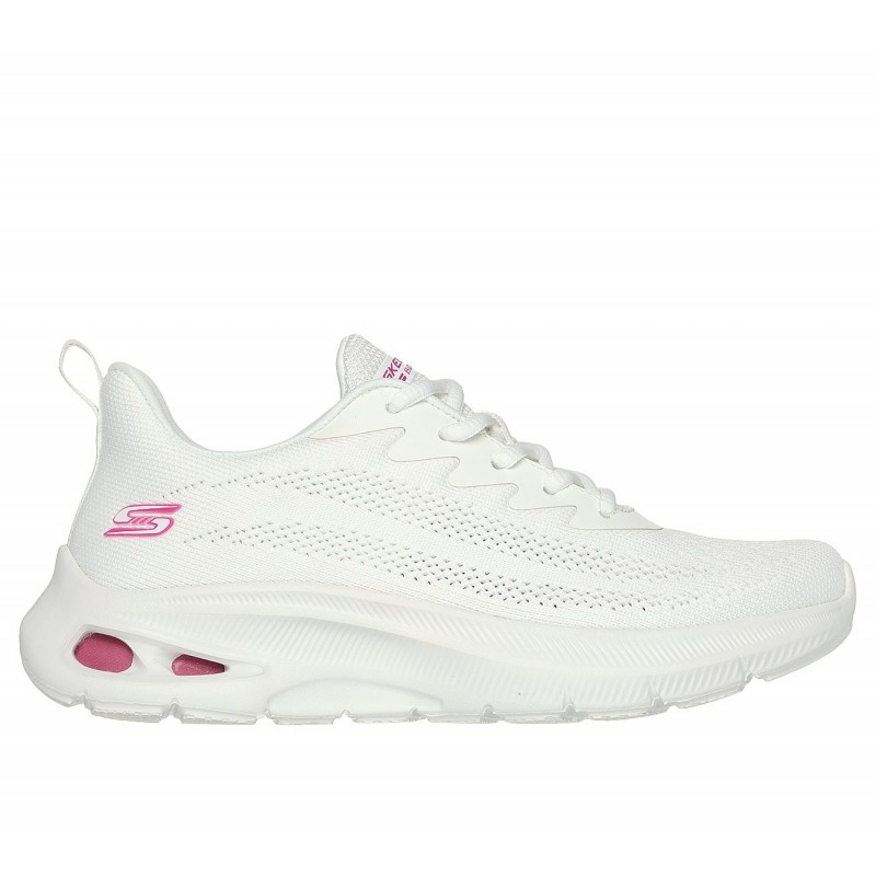 Buty damskie Skechers Bobs Unity - Sleek W białe - 117441 OFWT Buty damskie Skechers Bobs Unity - Sleek W białe - 117441 OFWT