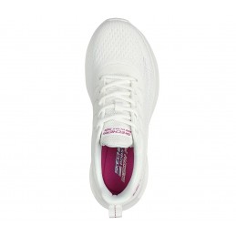 Buty damskie Skechers Bobs Unity - Sleek W białe - 117441 OFWT