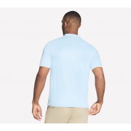 Koszulka męska Skechers Off Duty polo jasnoniebieska - TP43 NTLB