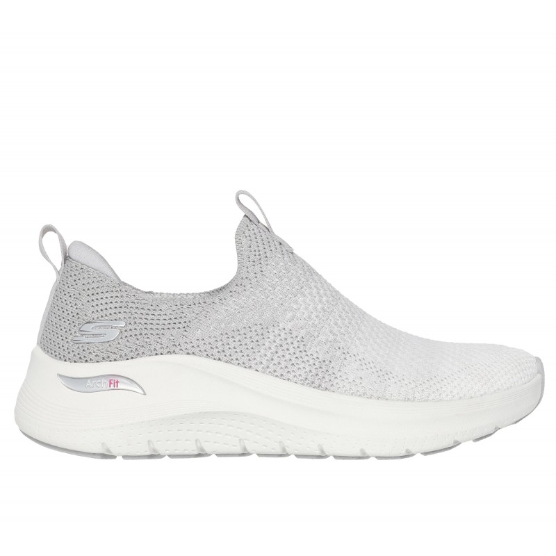 Buty damskie Skechers Arch Fit 2.0 jasny szary - 150055 LTGY Buty damskie Skechers Arch Fit 2.0 jasny szary - 150055 LTGY