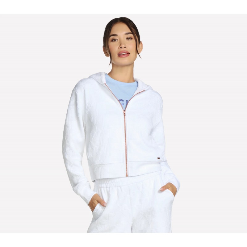 Bluza damska Skechers GO WALK Everywhere Diamond FZ Jacket Bluza damska Skechers GO WALK Everywhere Diamond FZ Jacket