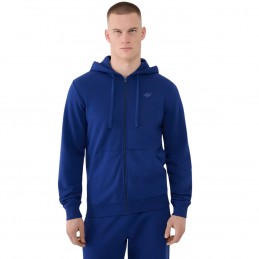 Bluza męska 4F granatowa - 4FWMM00TSWSM1768 031S