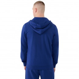 Bluza męska 4F granatowa - 4FWMM00TSWSM1768 031S