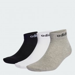 Skarpety adidas Think Linear Ankle Socks 3 Pairs mix - IC1306