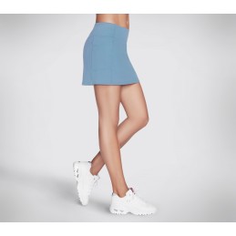 Spódnico-spodenki Skechers Go Walk Skort niebieskie - W2SK21