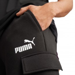 Spodenki męskie Puma ESS Cargo 10" czarne - 673366 01