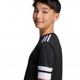 Koszulka młodzieżowa Adidas Squadra 25 czarna - JJ0052