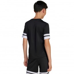 Koszulka młodzieżowa Adidas Squadra 25 czarna - JJ0052