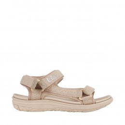 Sandały damskie Lee Cooper beżowe - LCW-25-34-3560LA