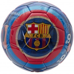 Piłka nożna FC Barcelona Lewandowski 22/23 granatowo-bordowa -